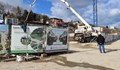 Вдигат жилищна сграда на първа линия на плажа в местност Кабакум