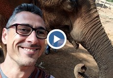 Иван е една голяма усмивка отивайки за пореден път