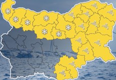 Предупреждение за силен вятър е в сила в областтаЖълт код