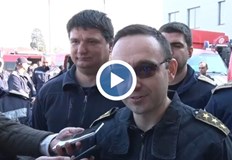 Те бяха приветствани на ГКПП Капитан Андреево Турците изпратиха българските пожарникари