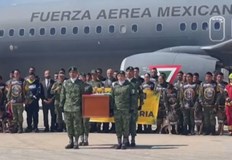Мексиканската армия отдаде почит на кучето Протео което загина в