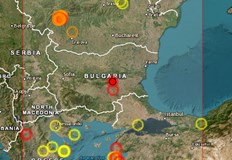Трусът е усетен минути преди 8 00 часаЛеко земетресение е