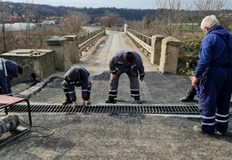 Изградена беше и нова система за отводняване на повърхностните води