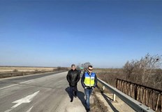 Инспекцията установи и липса на пътна маркировка и лошо състояние