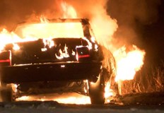 Пожарът в автомобила е възникнал заради късо съединение и превозното