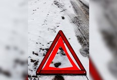 Инцидентът е станал между тежкотоварен автомобил и опесъчителТежка катастрофа със