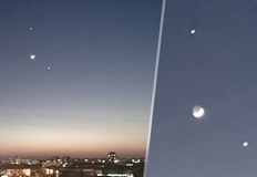 На 22 и 23 февруари 2023 г русенци наблюдаваха интересно