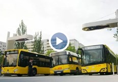 Преобразуването се оказва по екологично и много по евтиноЕлектрически автобус в градския