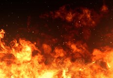 Има един загинал човек животни и опожарени сградиОгнен ад във