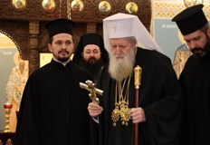 Богослужението бе отслужено в митрополитския храм параклис Св Марина С особена тържественост