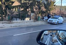 Инцидентът предизвика задръстванеКатастрофа е станала в столичния квартал Княжево За инцидента