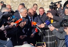 Вътрешният министър е начело на българската делегация която се поклони