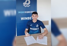 Дунав Русе подписа договор с полузащитника Калин Георгиев от Черно