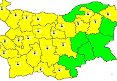 Предупреждението е за ниски температуриВ събота сутринта отново ще е