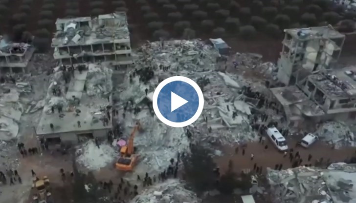 Град Джандарис тъне в руини