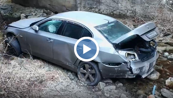 Мостът бил заледен и необезопасен