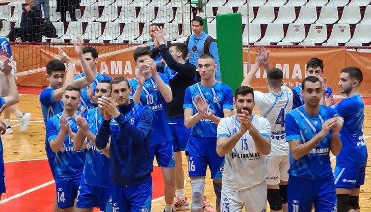 Волейболистите надиграха отбора на „Родопа“ (Смолян) с категоричното 3-0 гейма