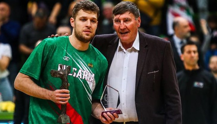 Най-добрият български баскетболист бе отличен и със Спортен Икар за 2022