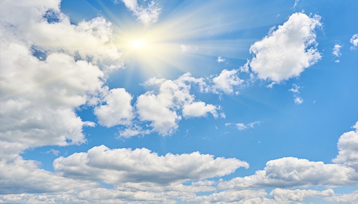 Минималните температури ще бъдат между 0° и 9°, а максималните - от 10° до 20°. Минималните температури ще бъдат между 0° и 9°, а максималните - от 10° до 20°.