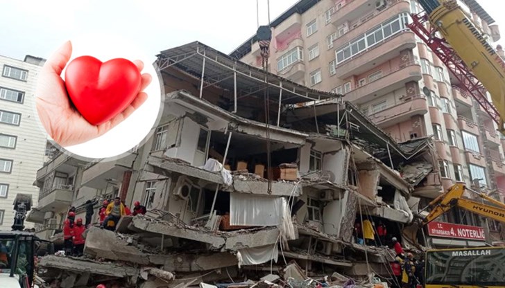 Апел от структурите на ДПС - Русе за помощ за пострадалите при вчерашните земетресения в Турция