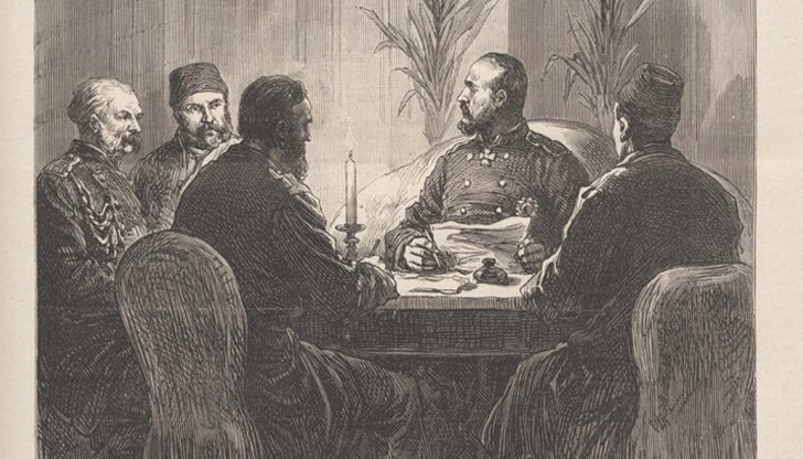 Подписване на Одринското примирие за прекратяване на войната, LE MONDE ILLUSTRÈ