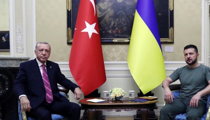 Реджеп Ердоган увери своя украински колега, че е готов да допринесе за постигането на преговори и за прекратяване на огъня