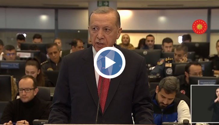 Турският президент направи телевизионно обръщение