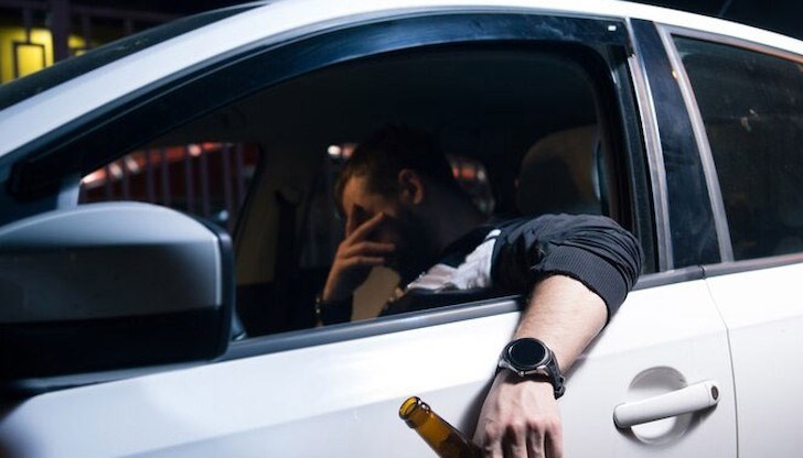 Кръвната проба на шофьора концентрация от 2,81 промила