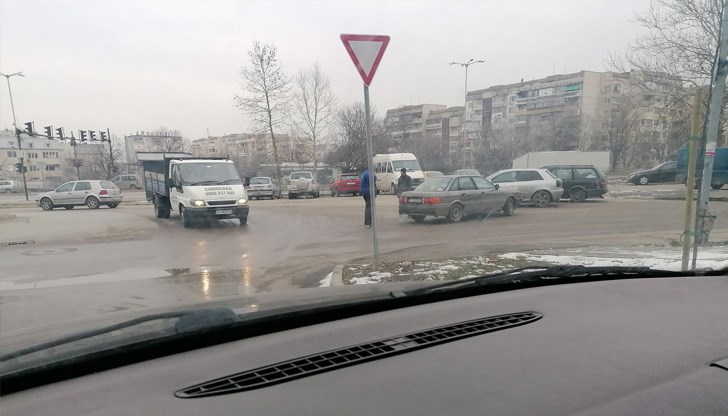 Инцидентът се е случил днес по обяд