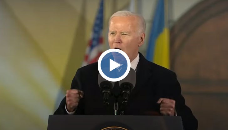 Руският президент подцени Украйна, подкрепата ни няма да отслабне, каза американският президент в речта си