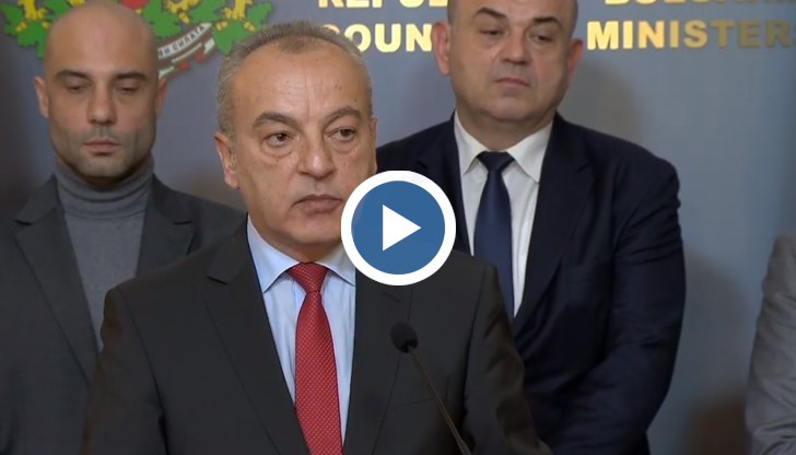Това обяви служебният премиер на брифинг в Министерски съвет