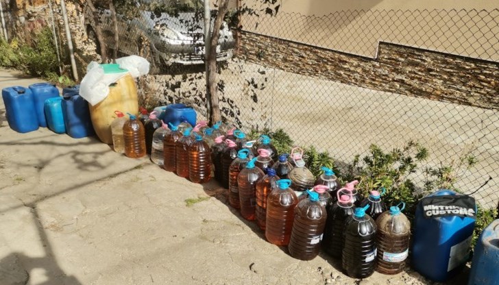 Над 2300 литра са задържани от ТД Митница Русе от началото на годината