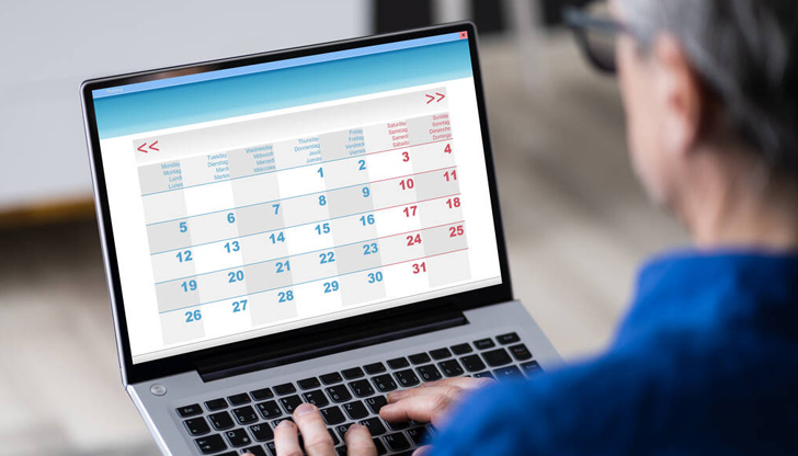 Целта на календара е да събере на едно място водещите