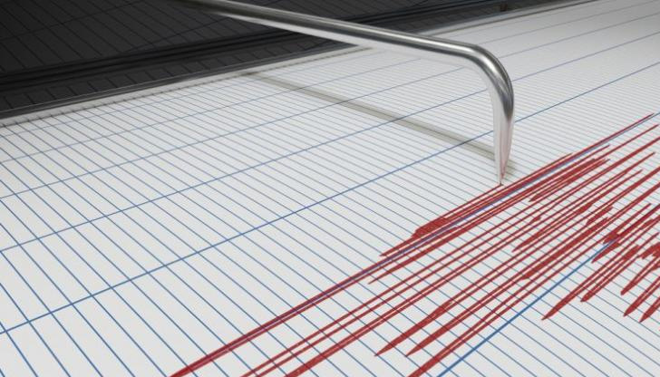 По данни на обсерваторията трусът е станал в 13:27 ч.