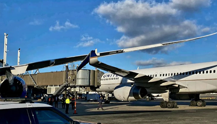 Пътници разказват, че чули силен тътенДва самолета са се ударили