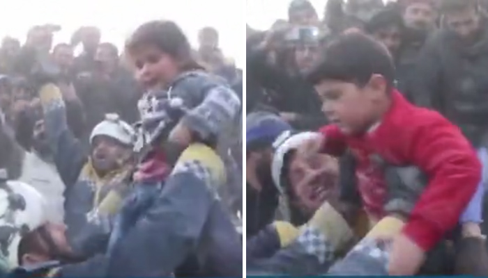 Двете малки деца са невредимиСпасителни екипи и цивилни граждани изпаднаха