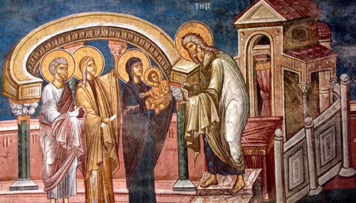 В българските вярвания този ден се нарича също Зимна БогородицаБългарската