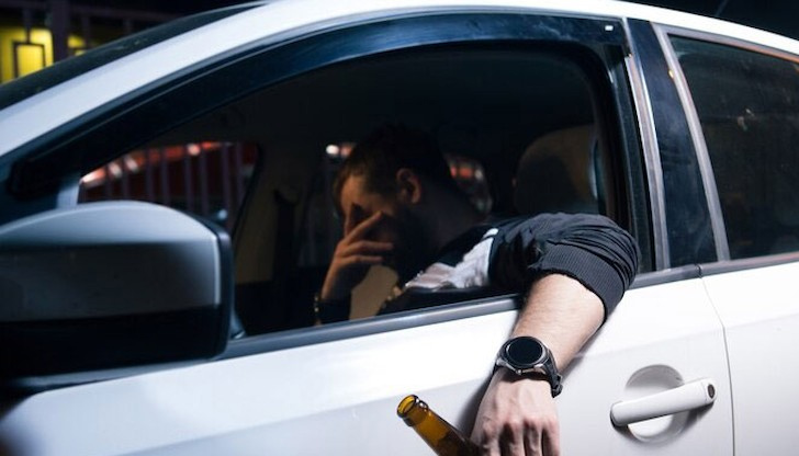 Кръвната проба на шофьора концентрация от 2,81 промилаНа 18 февруари