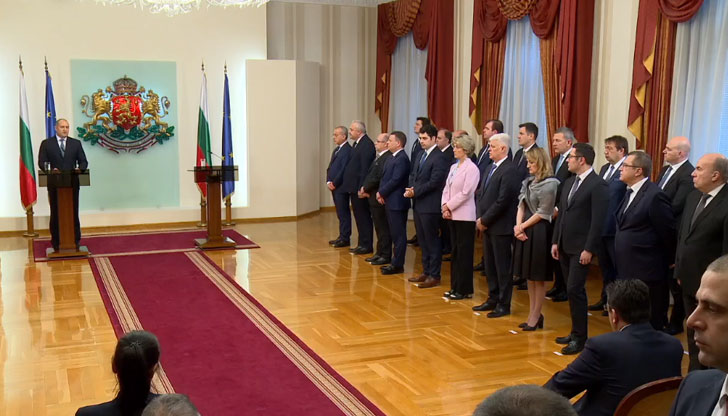 Румен Радев представя задачите и приоритетите на петото му служебно