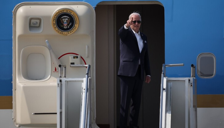 Това е първата визита на американския президент в Украйна от