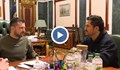 Орландо Блум се срещна с Володимир Зеленски