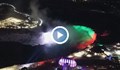 Много българи не успяха да присъстват на озаряването на Ниагарския водопад в цветовете на знамето ни