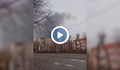 Пожар в център за гуми задими два бургаски комплекса