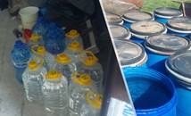 Митничари задържаха над 2600 литра нелегален алкохол