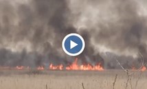 Голям пожар край Русе