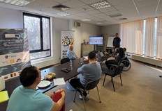 Проектът бе презентиран в централата на Румънска федерация по баскетбол