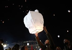 Млади хора протестираха във връзка с тежката влакова катастрофа при