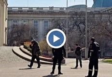 Сигнали за поставени бомби са получени и на адреси на