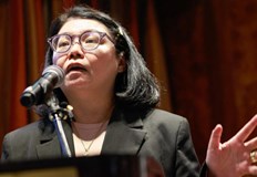 Корабът акостира обяви председателят на конференцията на членките на ООН