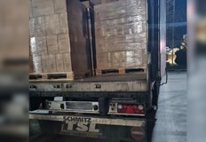 В транзитните документи било вписано друго превозно средство с което